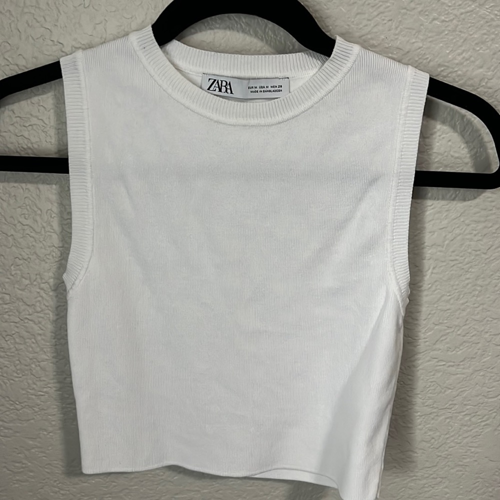 Zara crop tank